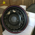 18 inch aftermarket black steel wheel